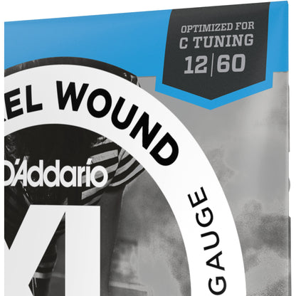 D'Addario EXL148 Nickel Wound Electric Guitar Strings, Extra-Heavy, 12-60