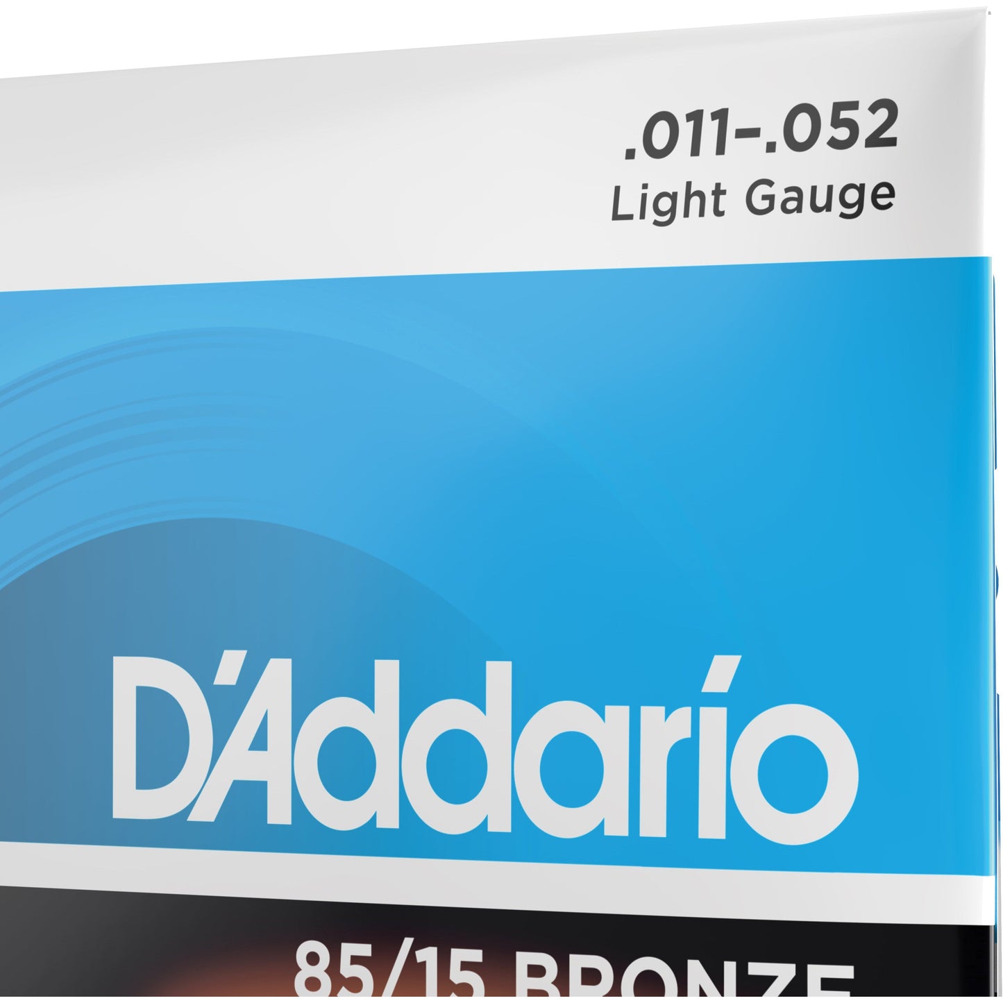 D'Addario EZ910 85/15 Bronze Acoustic Guitar Strings, Light, 11-52