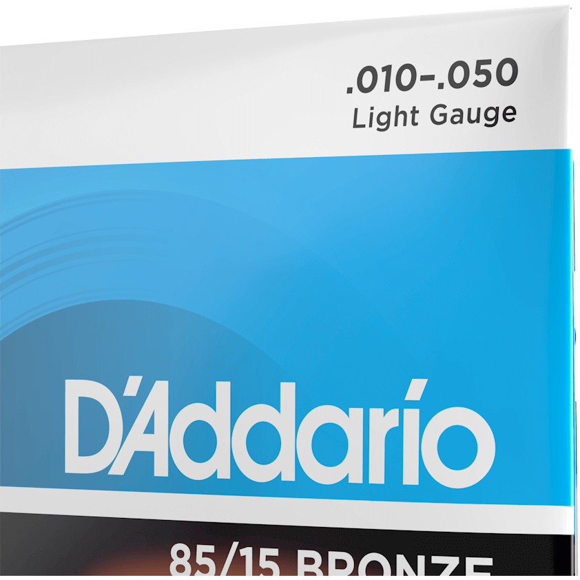 D'Addario 85/15 Bronze Acoustic Guitar Strings – 12 String – Light – 10-47