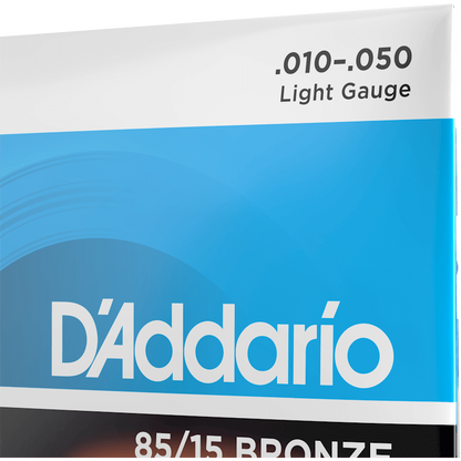 D'Addario 85/15 Bronze Acoustic Guitar Strings – 12 String – Light – 10-47