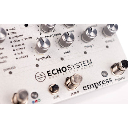 Empress Effects Echosystem - Dual Engine Multi-Mode Delay Pedal