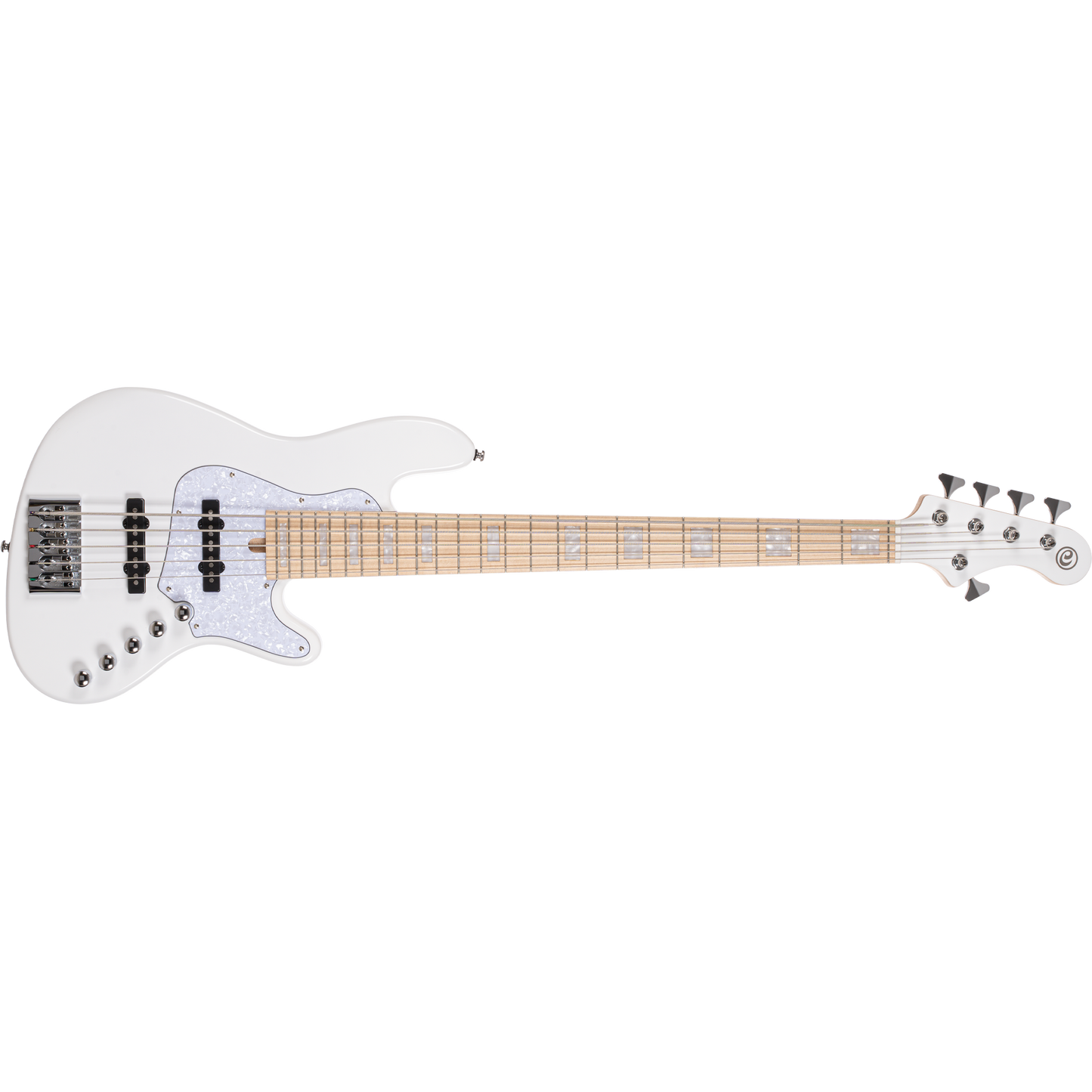 Cort Elrick NJS 5 White 5 String Bass