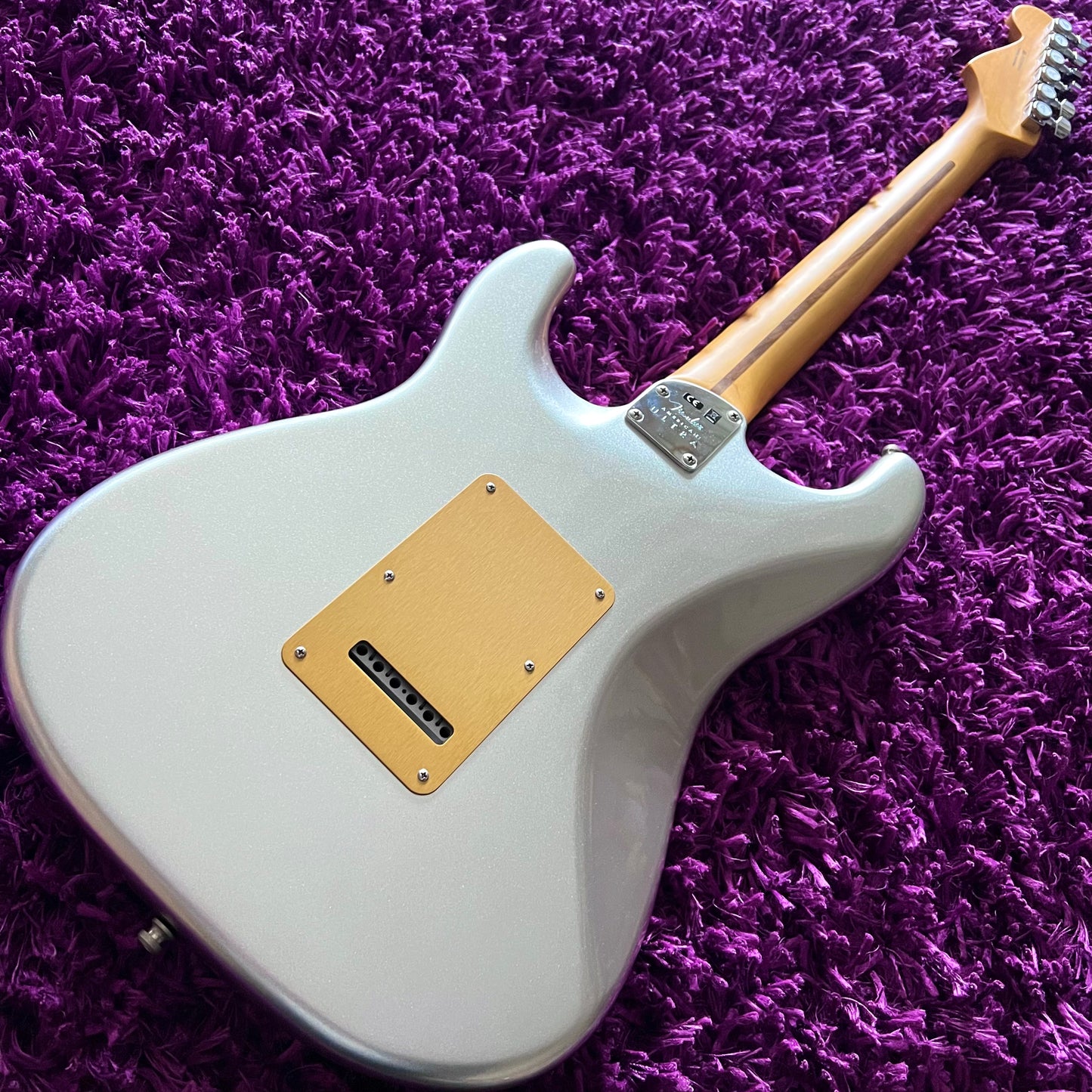 2021 Fender Limited Edition American Ultra Stratocaster Quicksilver (Chicago Music Exchange Exclusive) (w/ OHSC)
