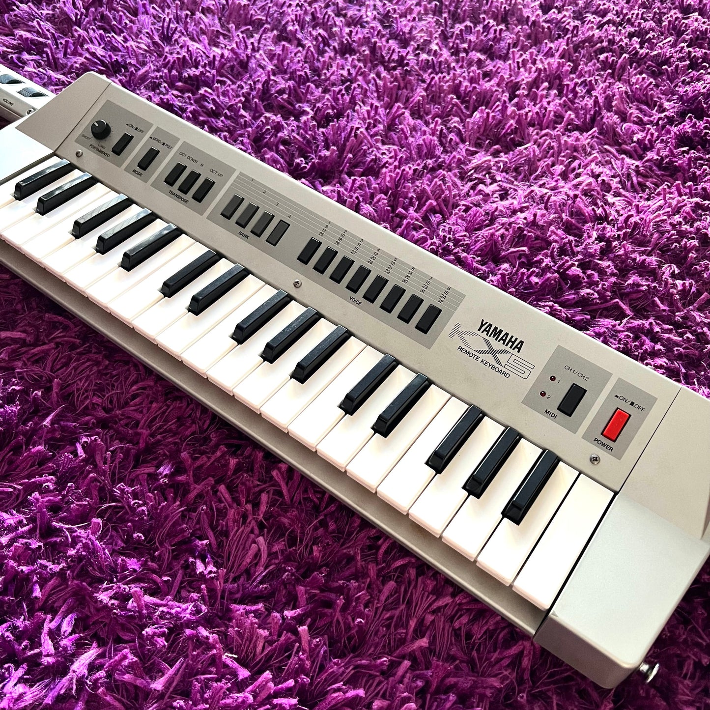 1980s Yamaha KX-5 Vintage MIDI Remote Keyboard Controller Keytar