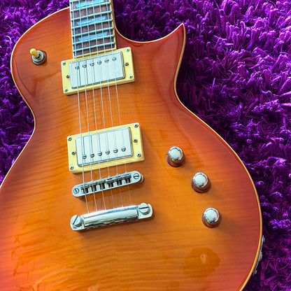 2012 LTD EC-401VF Faded Cherry Sunburst Single Cutaway Electric Guitar