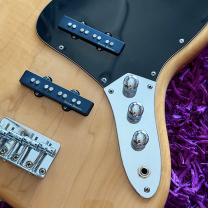2010s Squier Vintage Modified 70s Jazz Bass Natural (Loaded Body)