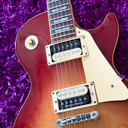 1975 Burny/Fernandes FLG-70 Les Paul Standard Cherry Sunburst (MIJ)