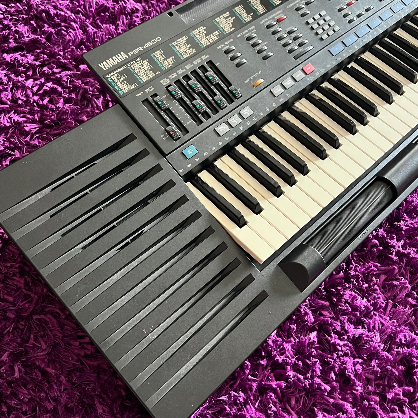 Yamaha PSR-4500 PortaSound 80s PCM/FM Synthesizer Workstation w/ MIDI