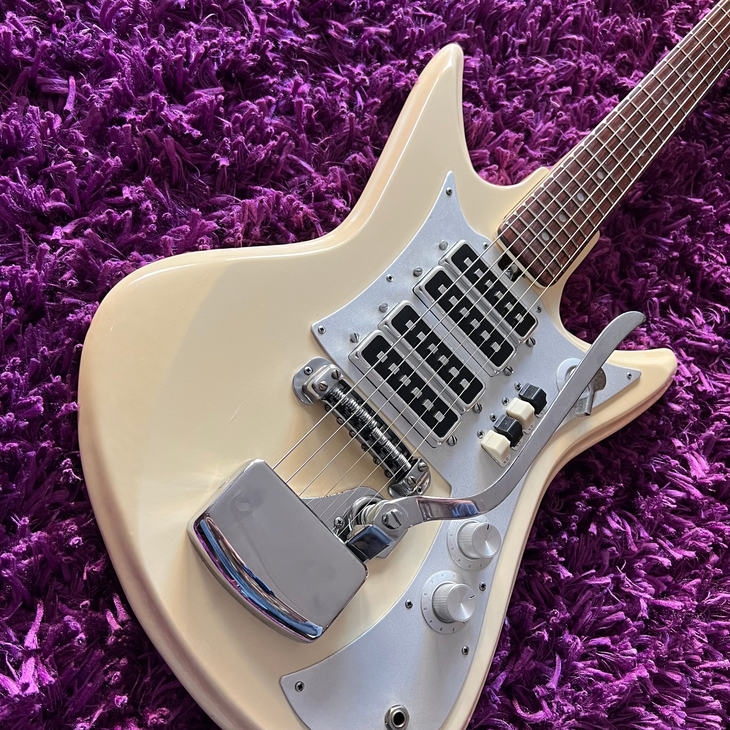 Late 60s Teisco K-4L Shark Fin Bizarre Electric Guitar (MIJ