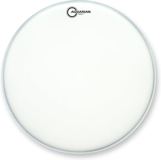 Aquarian Full Force I – Batter Bass Drumhead – White Texture Coated – 18″ (TCF18B)