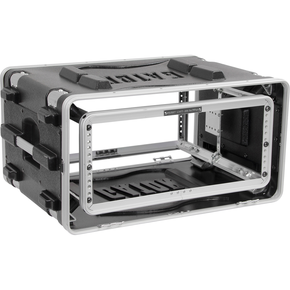 Gator ATA Molded PE Shock Rack w/ Rubber Shock Suspension; 4U