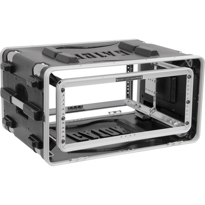 Gator ATA Molded PE Shock Rack w/ Rubber Shock Suspension; 4U