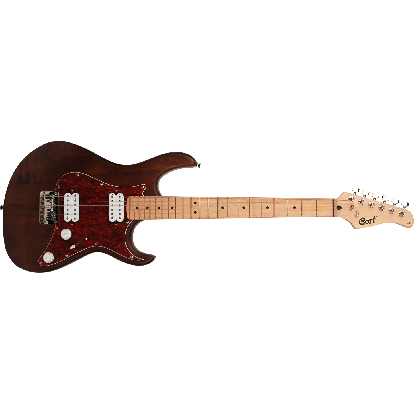 Cort G100 Electric Guitar Open Pore Walnut