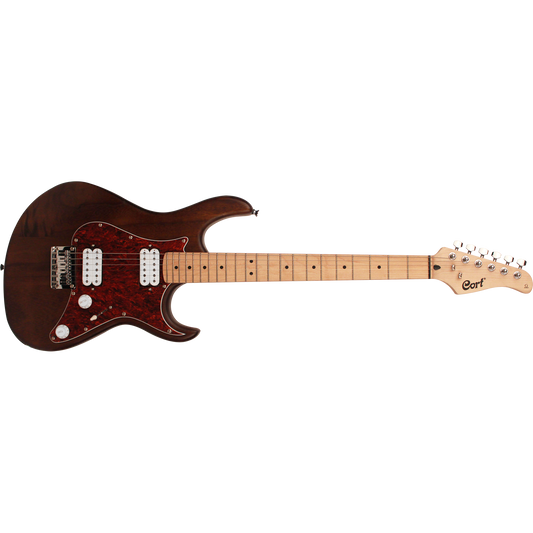 Cort G100 Electric Guitar Open Pore Walnut