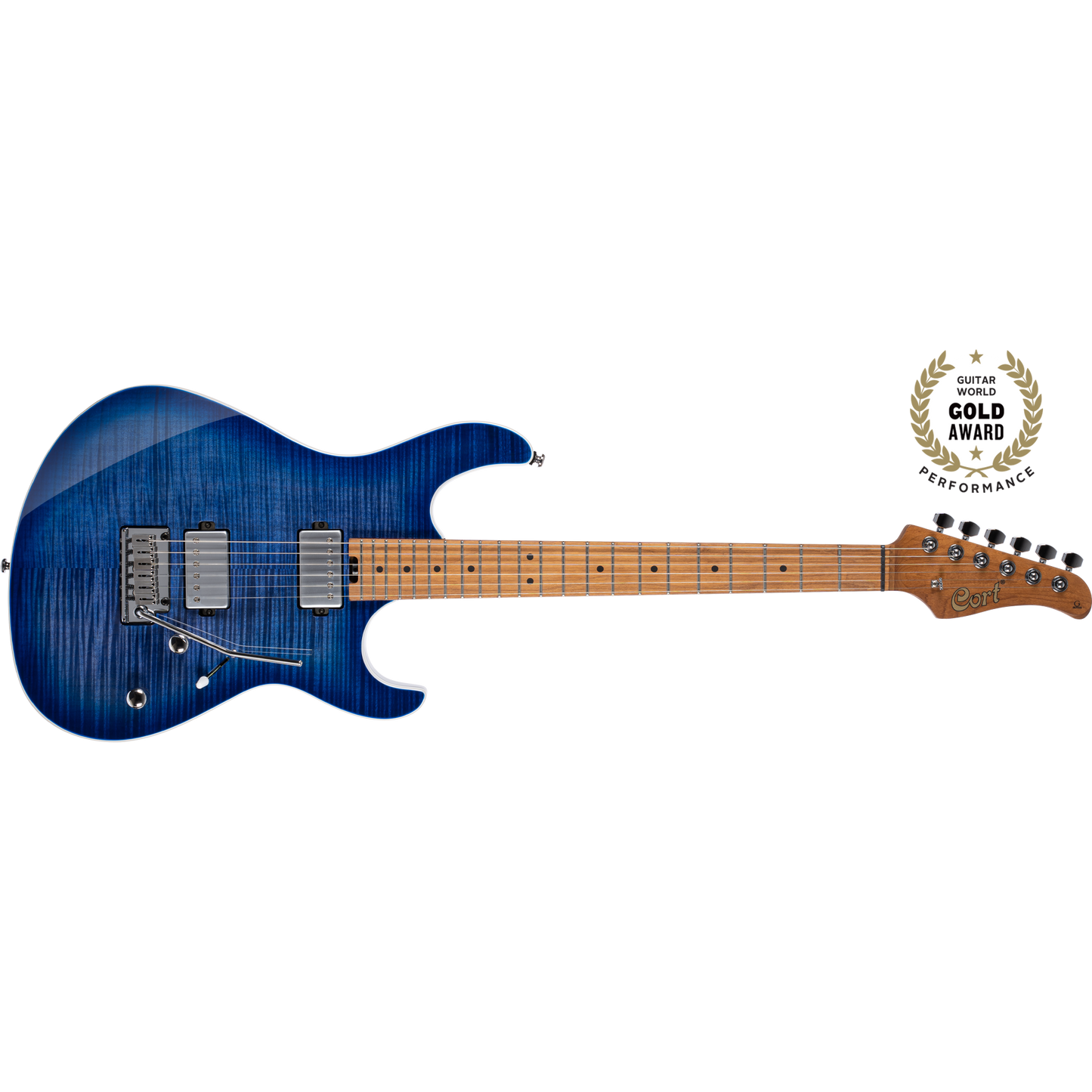 Cort G290 Fat II Electric Guitar Bright Blue Burst