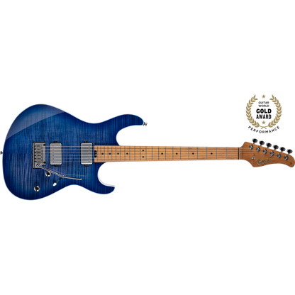 Cort G290 Fat II Electric Guitar Bright Blue Burst