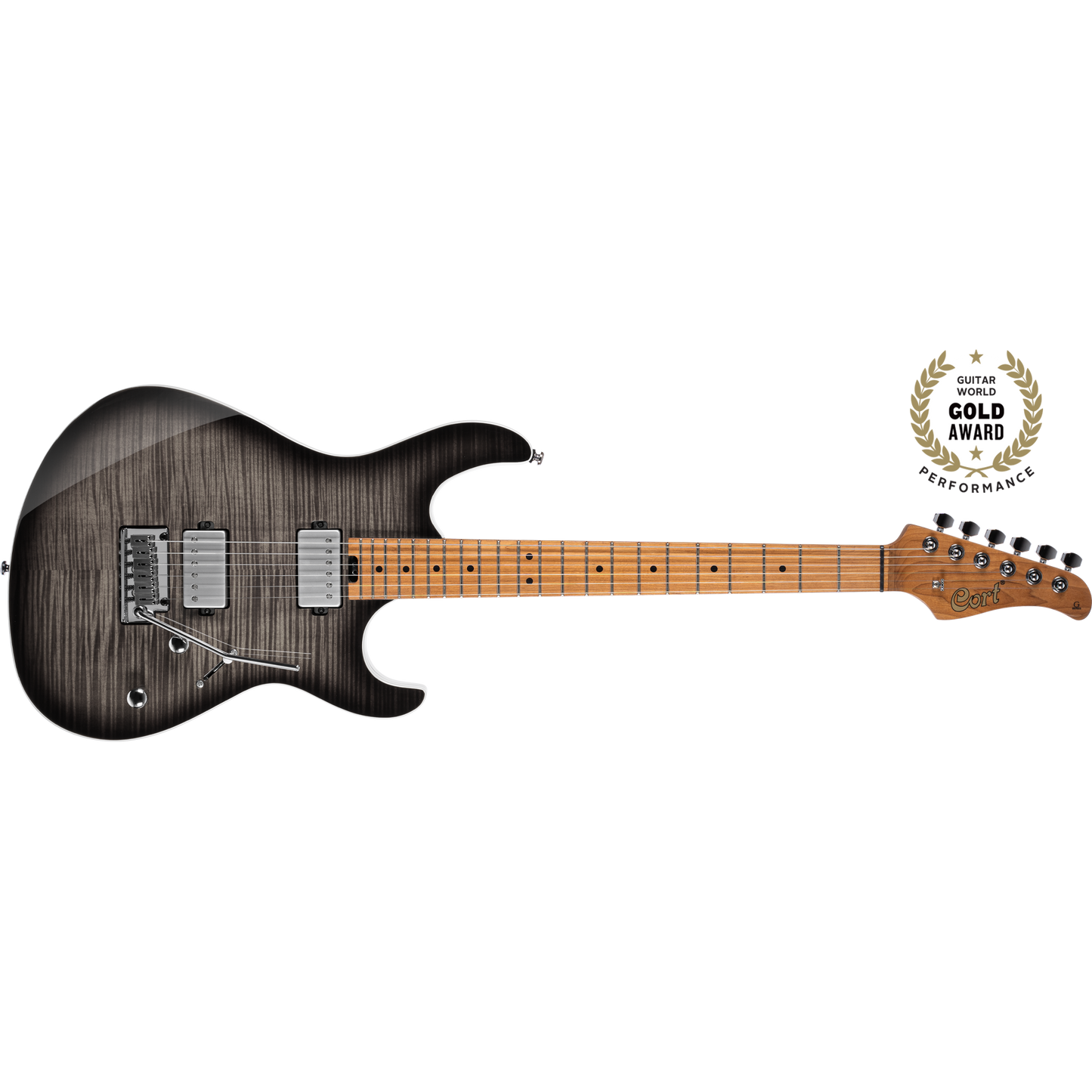 Cort G290 Fat II Electric Guitar Transparent Black Burst