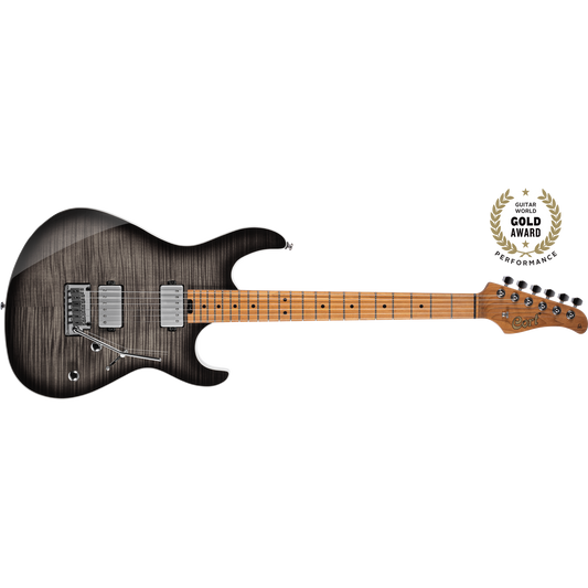 Cort G290 Fat II Electric Guitar Transparent Black Burst