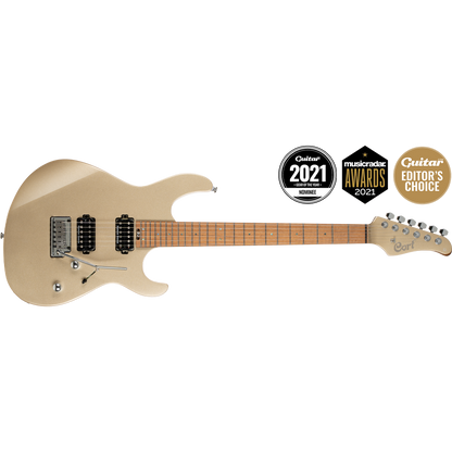 Cort G300 Pro Electric Guitar – Metallic Gold