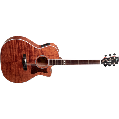 Cort GA5F-FMH Flamed Mahogany Grand Auditorium Cutaway Acoustic-Electric Guitar