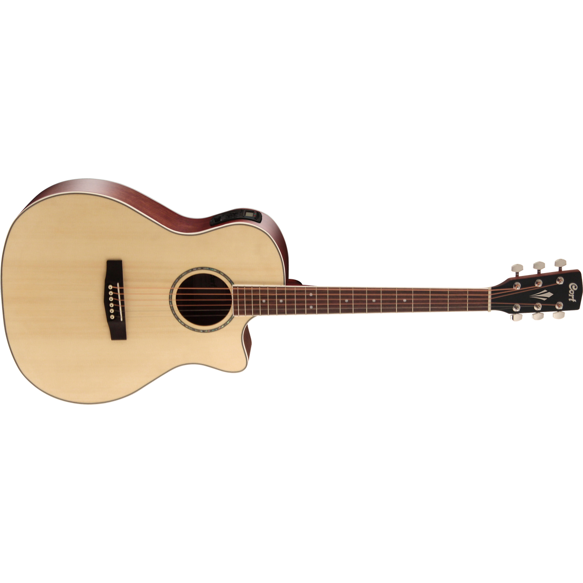 Cort GA-MEDX Grand Auditorium Cutaway Acoustic-Electric Guitar