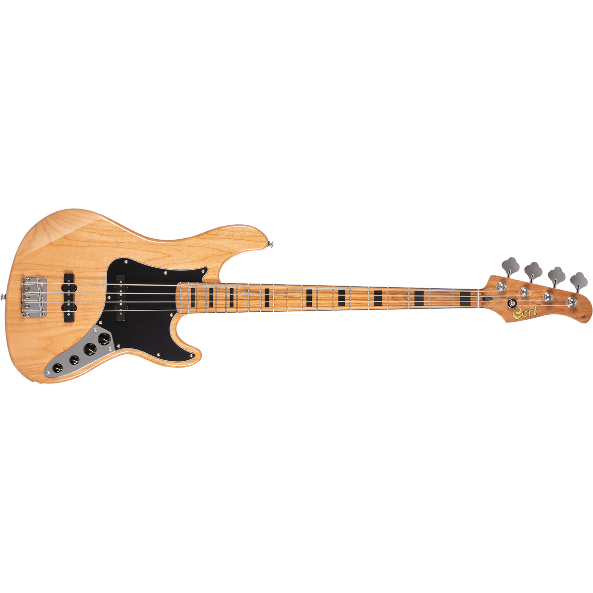 Cort GB64JJ 4-String Bass Guitar – Natural