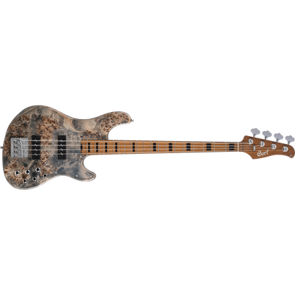 Cort GB Modern 4 4-String Bass Guitar – Open-Pore Charcoal Grey