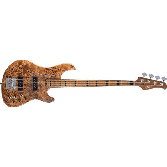 Cort GB Modern 4 4-String Bass Guitar – Open-Pore Vintage Natural