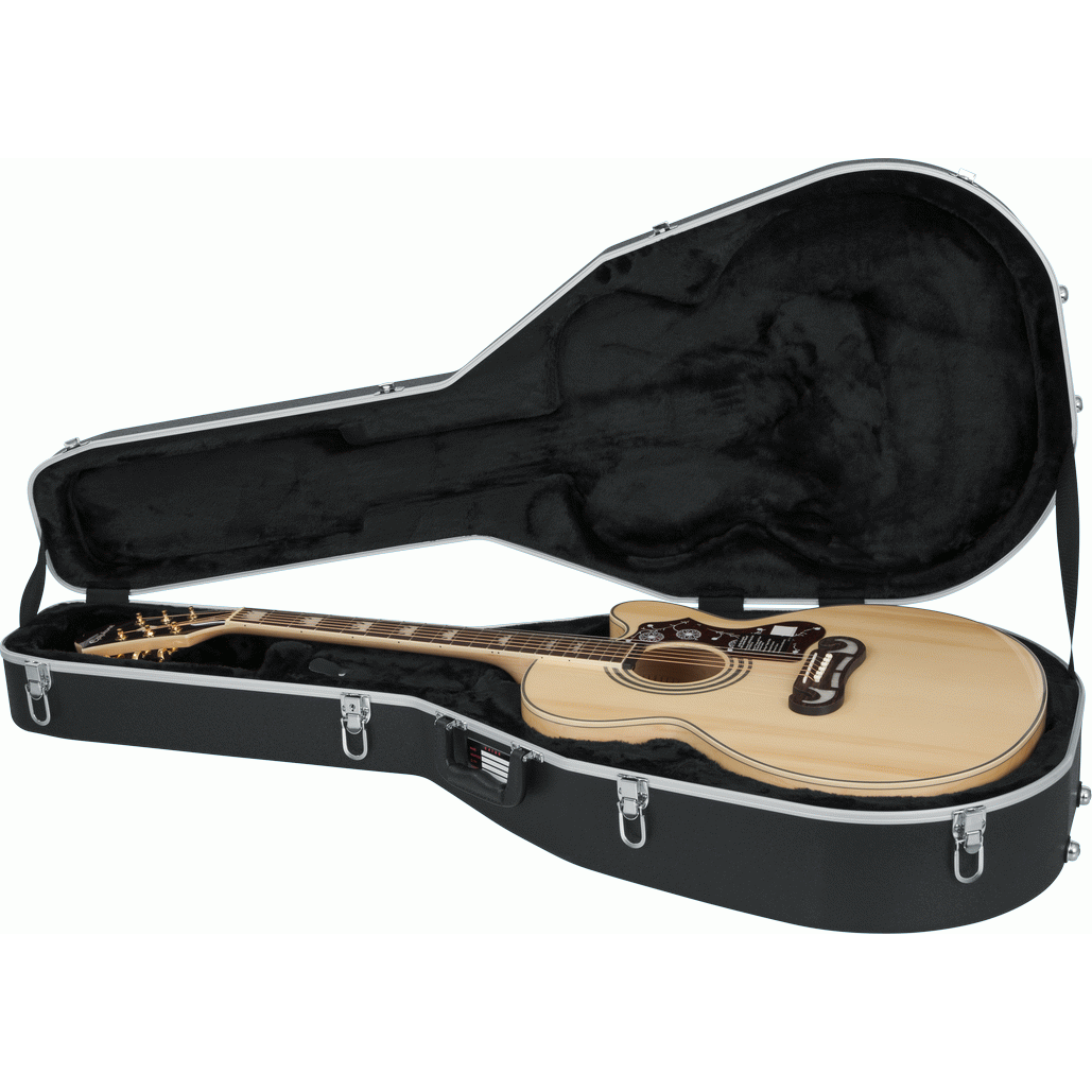 Gator GC-JUMBO Deluxe Molded Case Jumbo Acoustic Guitar