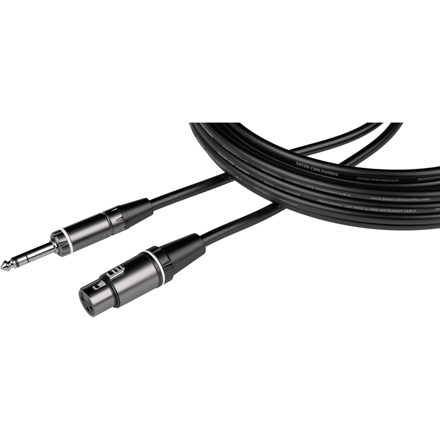 Gator omposer Series 18 Inch XLR F to TRS Cable