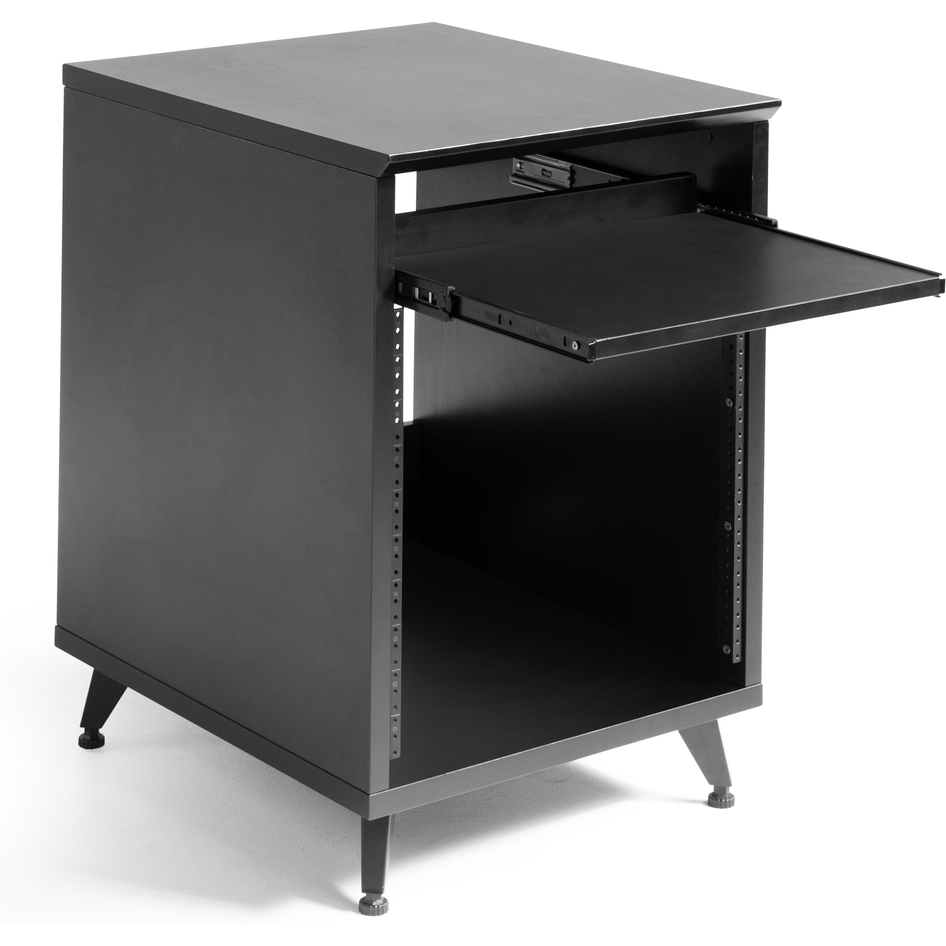 Gator GFW-ELITEDESKRK-BLK Elite Series Furniture Desk 10U Rack – BLK