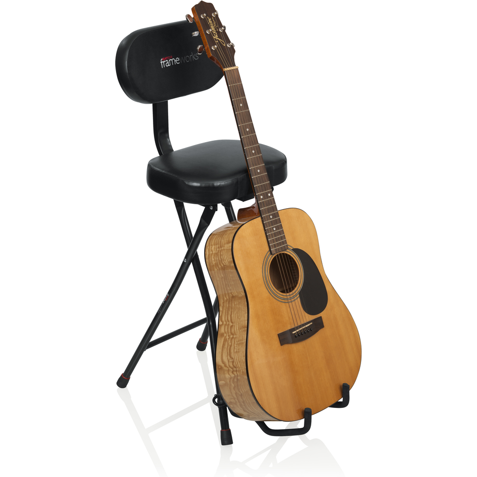 Gator GFW-GTR-SEAT Guitar Seat/Stand Combo