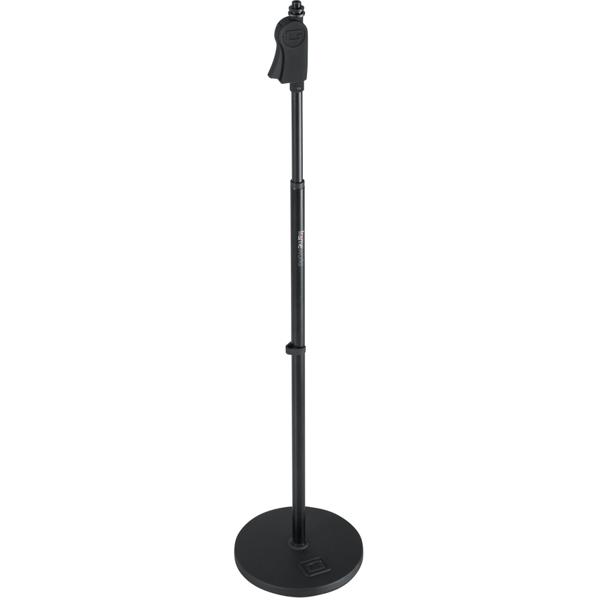 Gator GFW-MIC-1001 Deluxe 10″ Round Base Microphone Stand