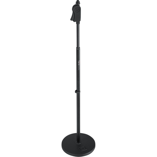 Gator GFW-MIC-1001 Deluxe 10″ Round Base Microphone Stand