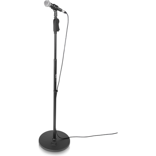 Gator GFW-MIC-1201 Deluxe 12″ Round Base Mic Stand