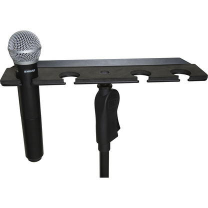 Gator GFW-MIC-4TRAY Multi Mic Holder Four (4) Mics