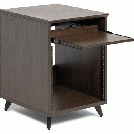 Gator Elite Series Furniture Desk 10U Rack - BRN