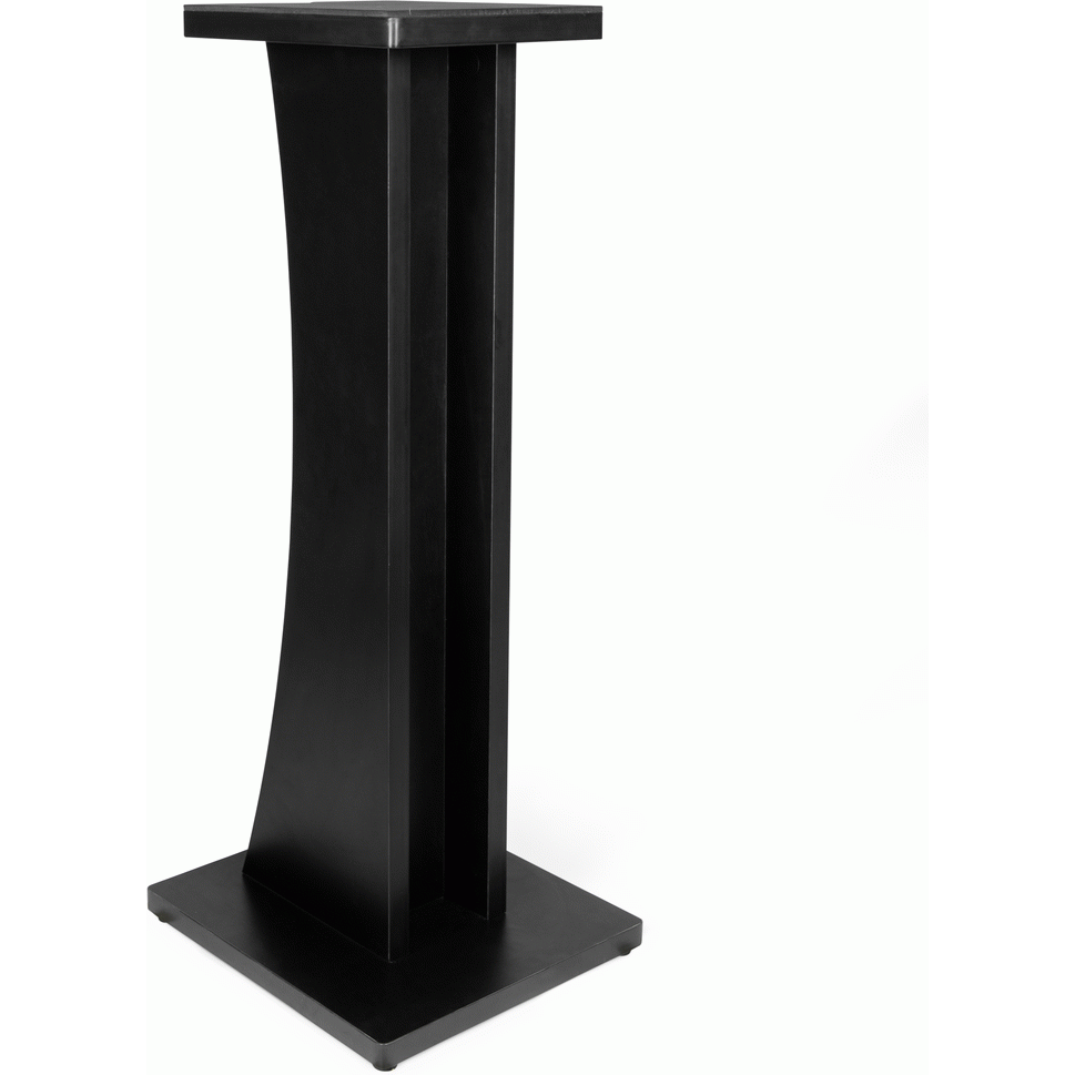 Gator GFWELITESPKSTMNBLK Framework Elite Series Floor-Standing Studio Monitor Speaker Stand in Black Finish