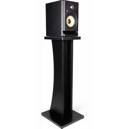 Gator GFWELITESPKSTMNBLK Framework Elite Series Floor-Standing Studio Monitor Speaker Stand in Black Finish