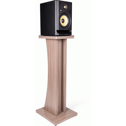 Gator GFWELITESPKSTMNGRY Frameworks Elite Series Floor-Standing Studio Monitor Speaker Stand in Driftwood Grey Finish