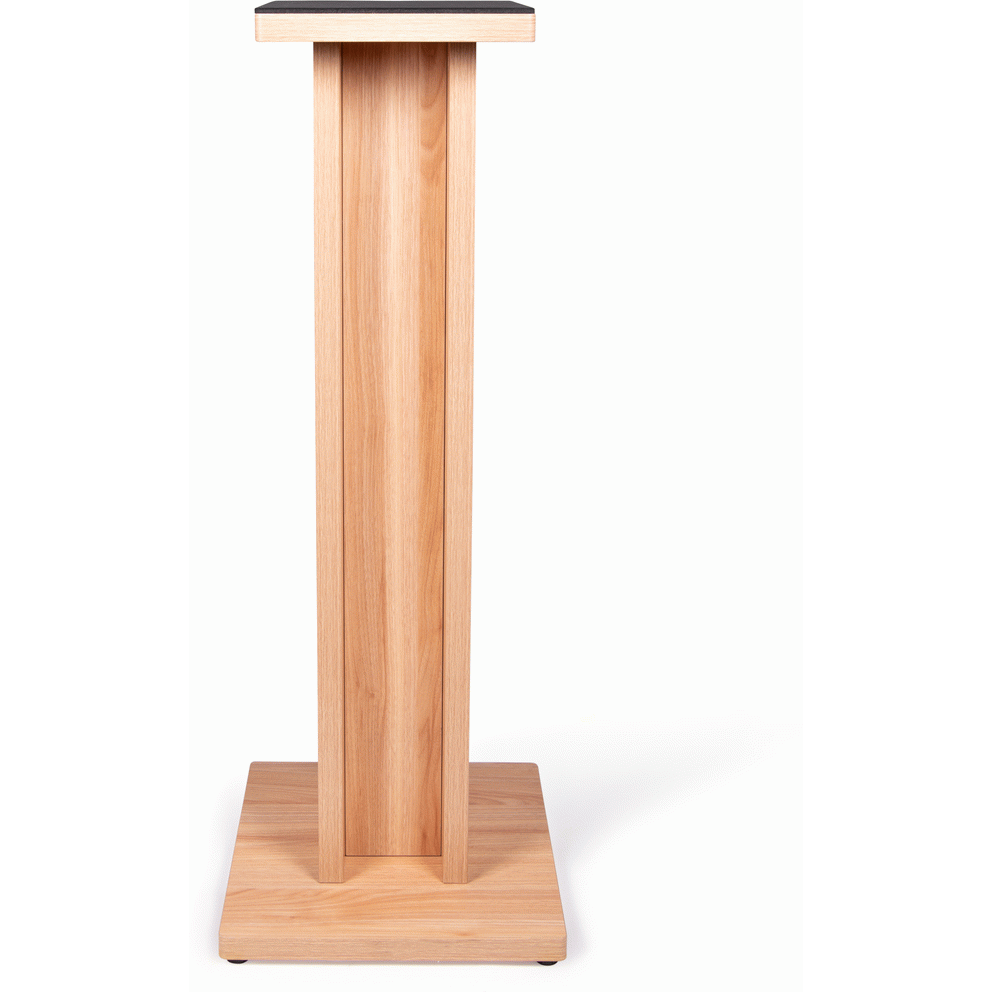 Gator GFWELITESPKSTMNMPL Frameworks Elite Series Floor-Standing Studio Monitor Speaker Stand in Natural Maple Matte Finish