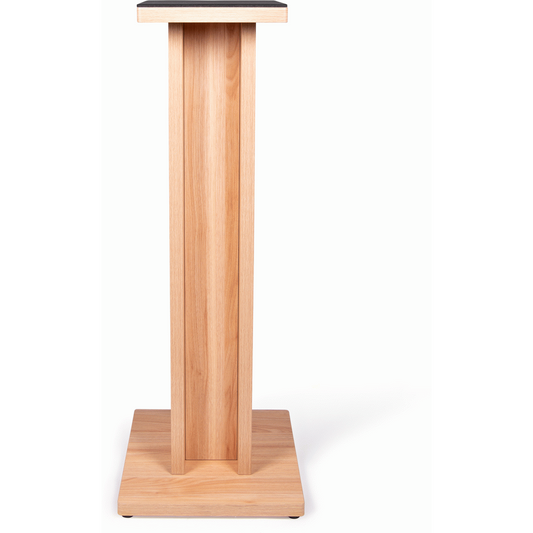 Gator GFWELITESPKSTMNMPL Frameworks Elite Series Floor-Standing Studio Monitor Speaker Stand in Natural Maple Matte Finish