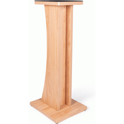 Gator GFWELITESPKSTMNMPL Frameworks Elite Series Floor-Standing Studio Monitor Speaker Stand in Natural Maple Matte Finish