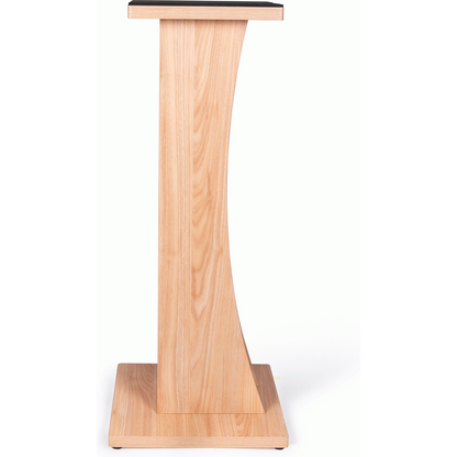 Gator GFWELITESPKSTMNMPL Frameworks Elite Series Floor-Standing Studio Monitor Speaker Stand in Natural Maple Matte Finish