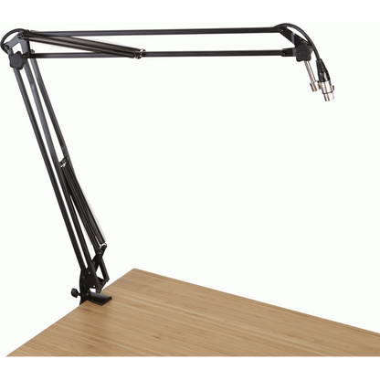 Gator GFWMICBCBM1000 Desk-Mounted Broadcast/Podcast Boom Mic Stand