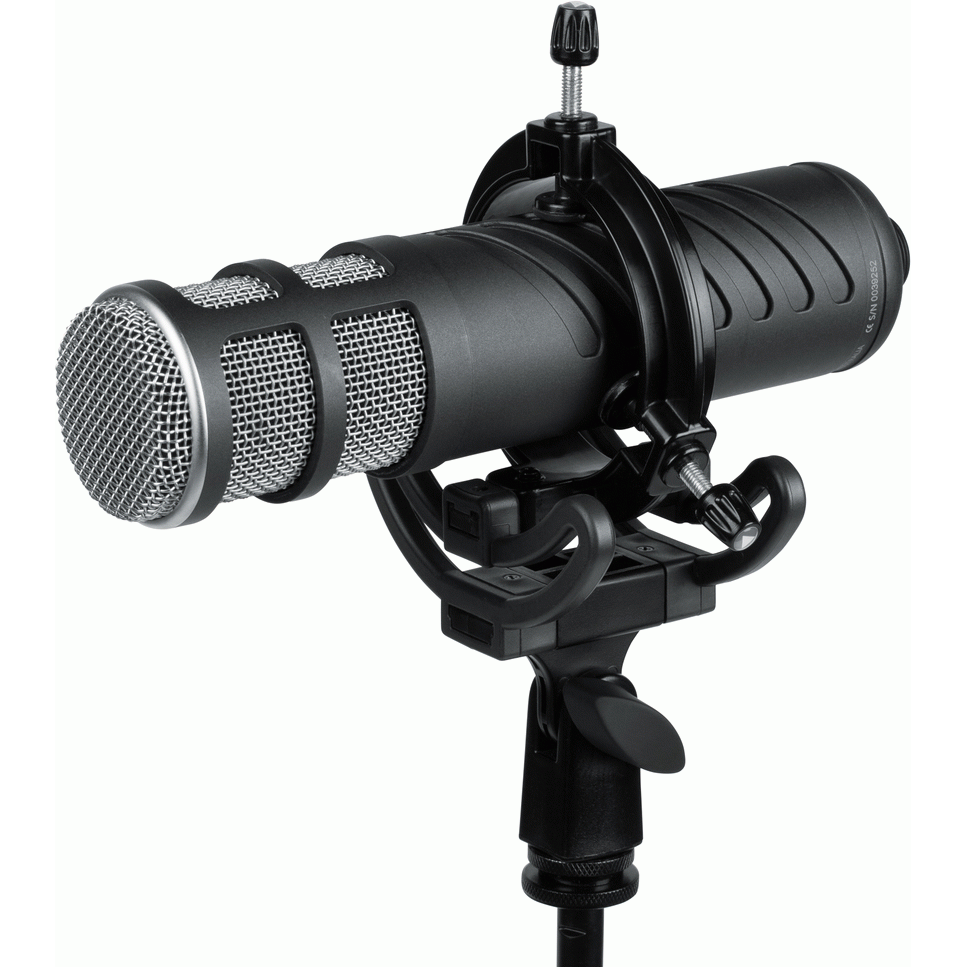 Gator GFWMICSM1855 Deluxe Universal Shockmount for Condenser Mics 18-55mm in Diameter