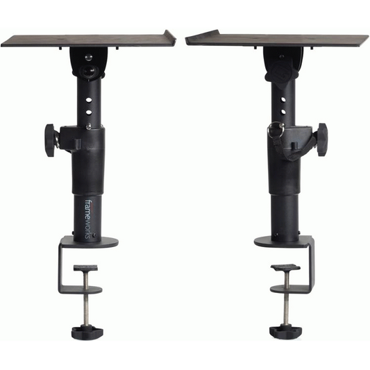 Gator GFWSPKSTMNDSKCMP Clamp-On Studio Monitor Stand