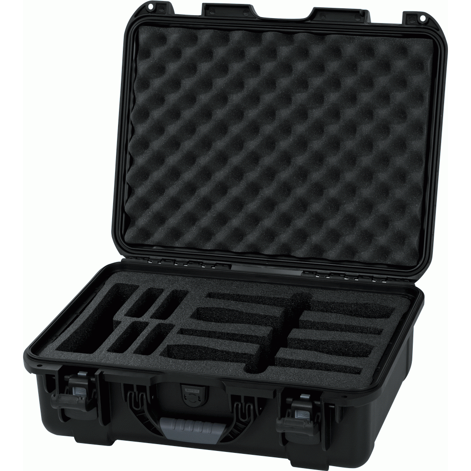 Gator GM-04-WMIC-WP Titan Case 4 Wireless Microphones