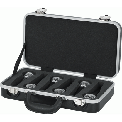 Gator GM-6-PE Molded Microphone Briefcase