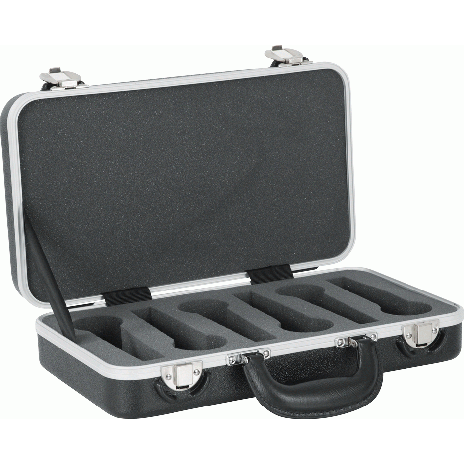 Gator GM-6-PE Molded Microphone Briefcase